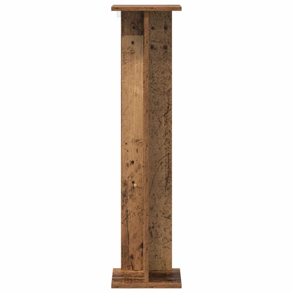 Supporto per piante | Sostegno per piante 2 pz Legno vecchio 25 x 25,5 x 100,5 cm
