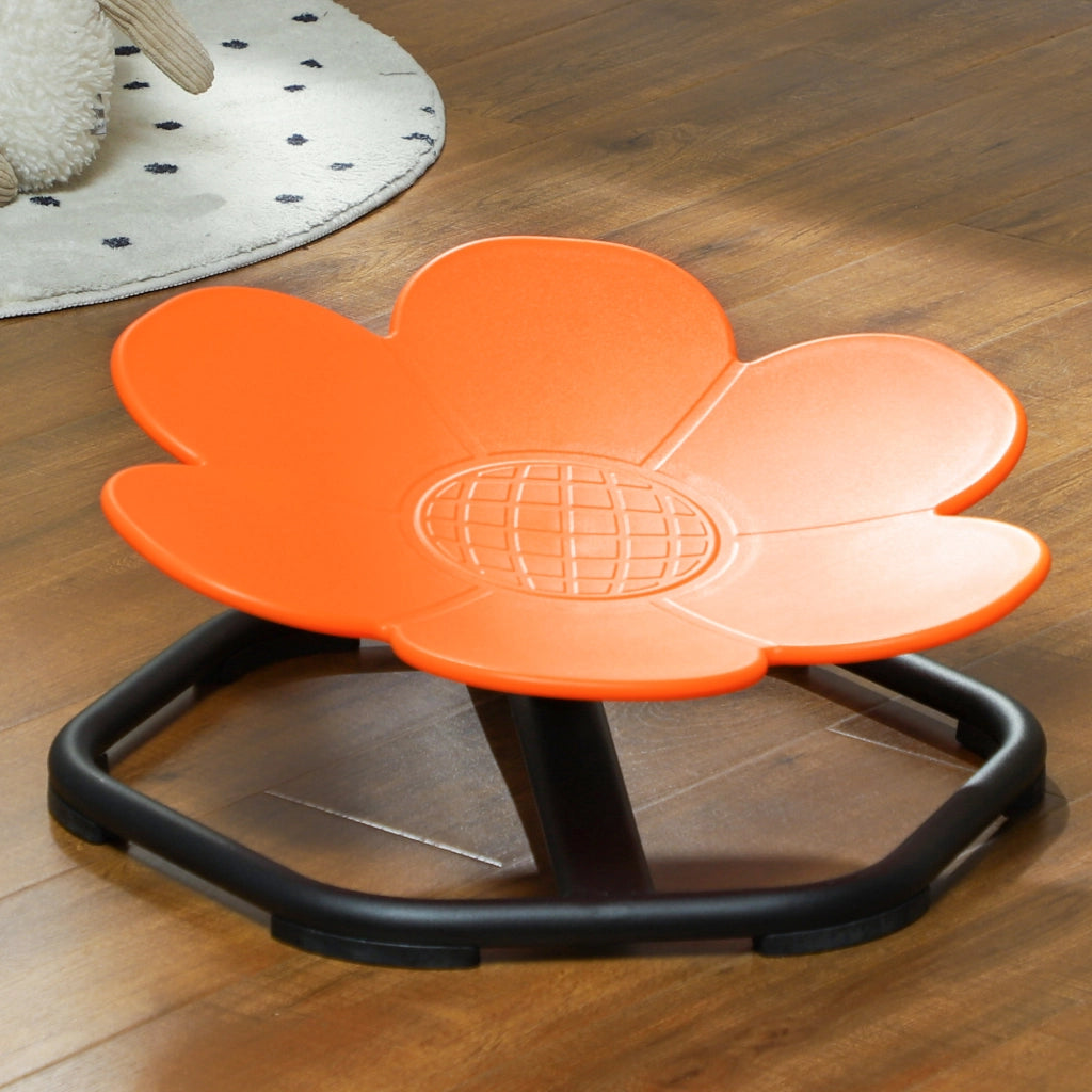 Sedia girevole per bambini, sensoriale, bilanciamento ¨C Minimal ¨C plastica, arancione