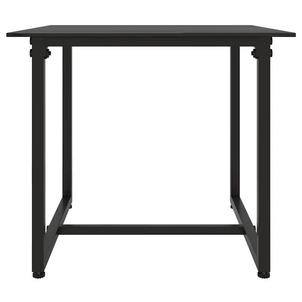 Set Divani da Giardino 3 pz | Set Salotto da Giardino con Cuscini Nero in Polyrattan
