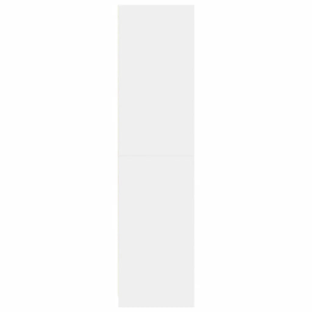 Armadio Bianco 80x50x200 cm in Legno Multistrato 3307747
