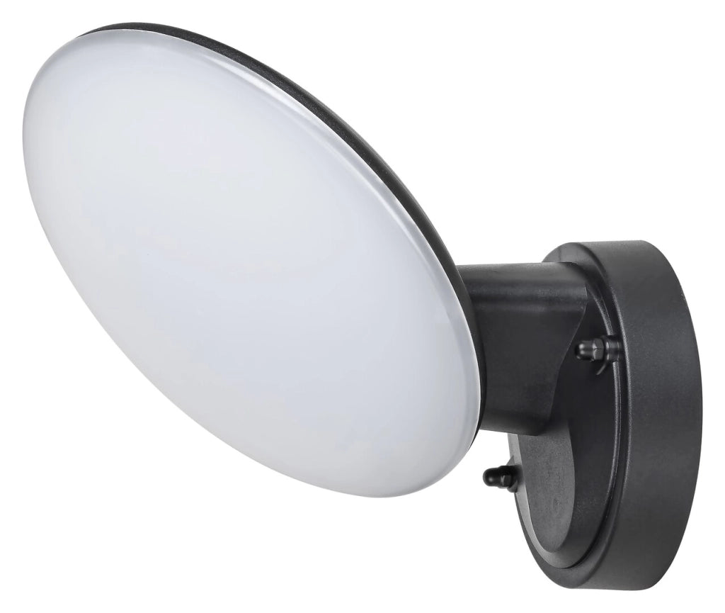 Applique esterna moderna LED 12W nera Varna Rabalux