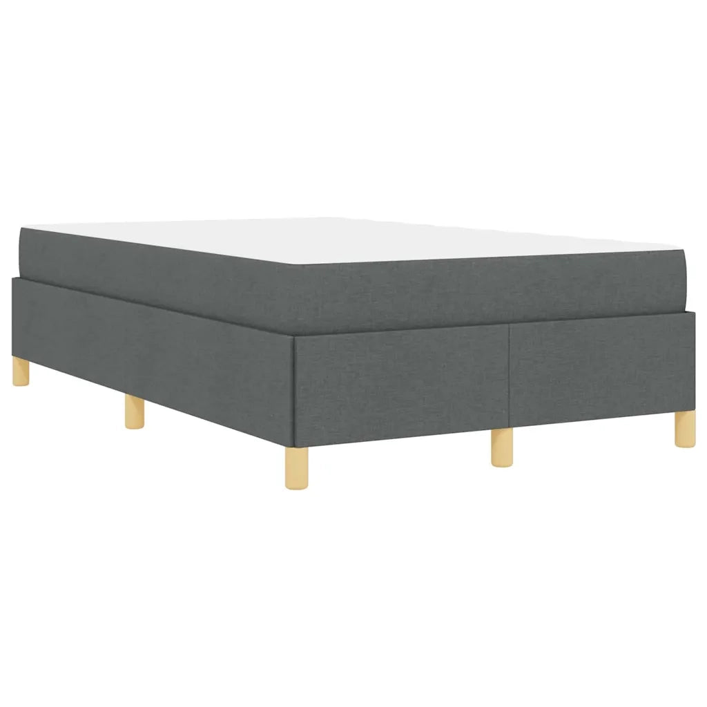 Struttura del letto Grigio scuro 120 x 200 cm Tessuto 3398928