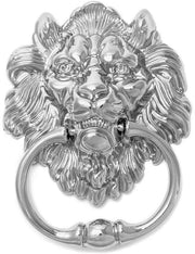 Chiusura porta con zingherella in argento - Facile da installare - Finitura elegante