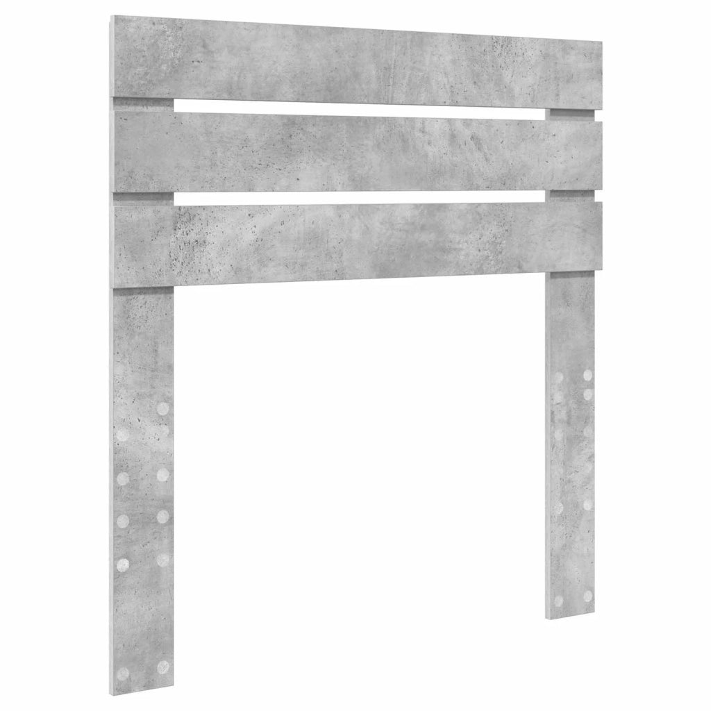 Letto singolo | Letto per adulti | Struttura del letto Grigio Concret¨¨ 90 x 190 cm Pino massello