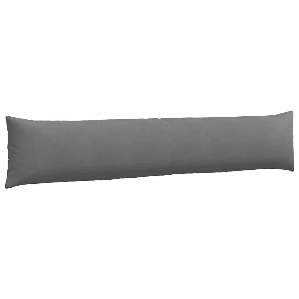 Cuscini da Divano 2 pcs Grigio scuro 200 x 40 cm Tessuto 42013899