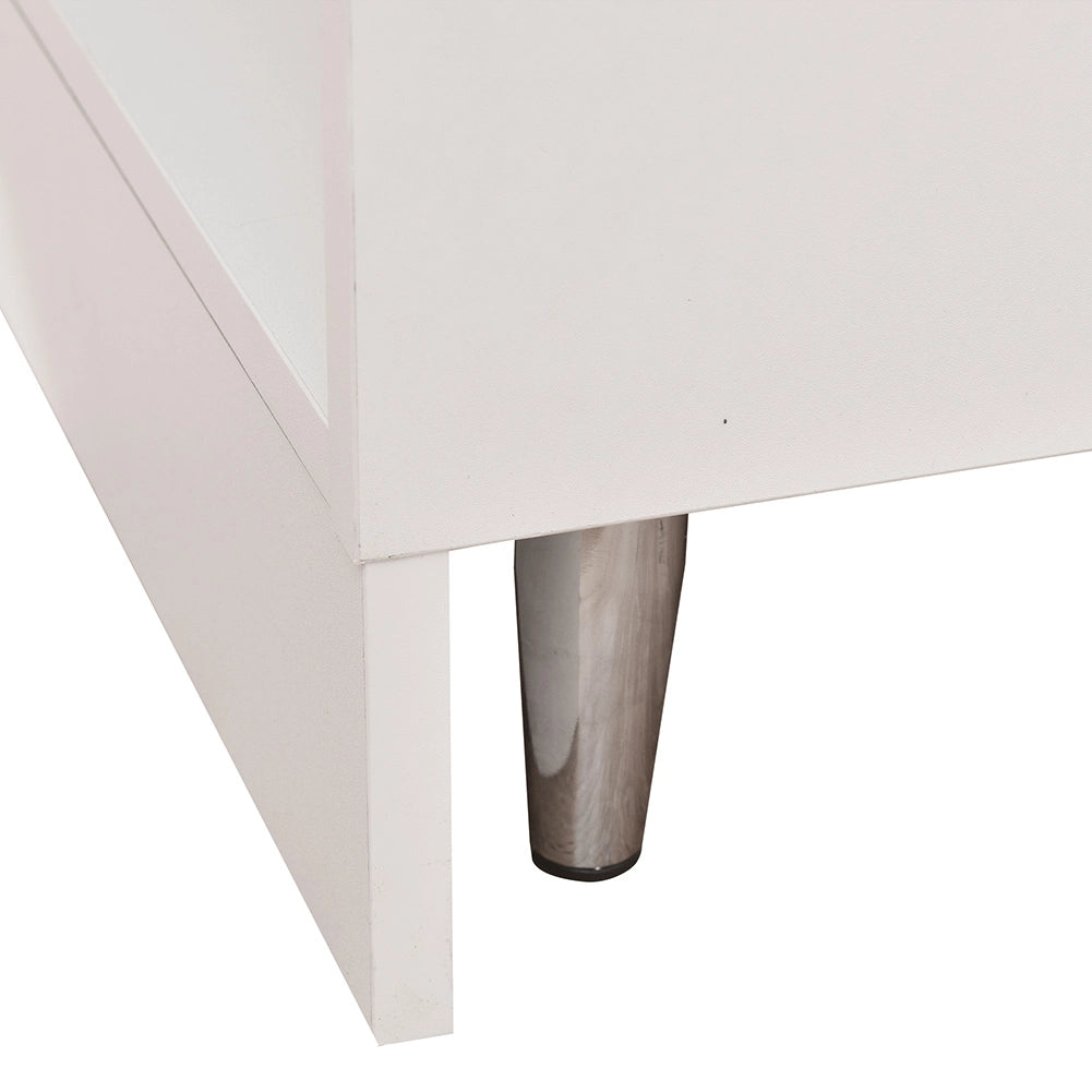 Mobile Base per Cucina Componibile Minimal Colore Bianco con 1 Anta 2 Scomparti