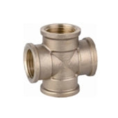 CROCE FILETTATA FFFF IN OTTONE GIALLO IBP- 3/4- IBP- pezzi 1