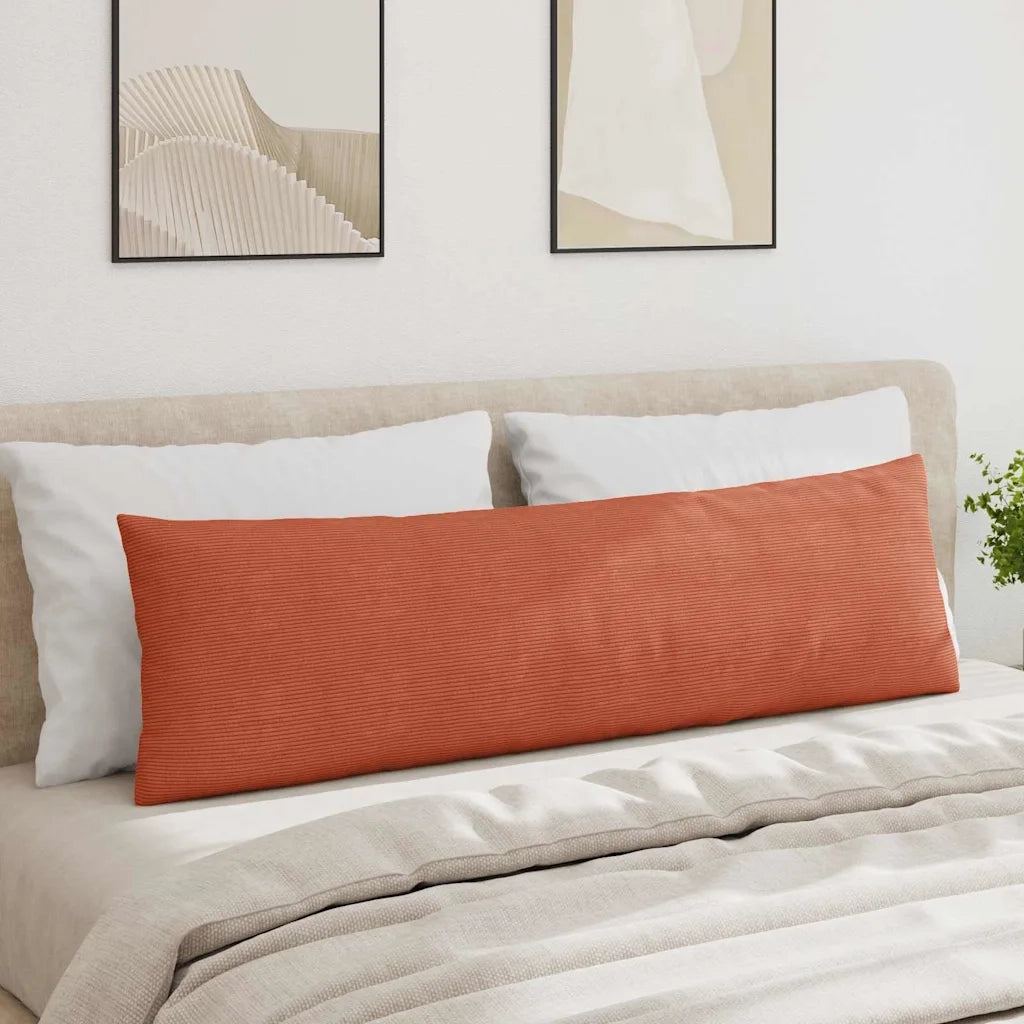 Cuscini da Divano 2 pcs Rosso Arancio 145 x 40 cm 42013867