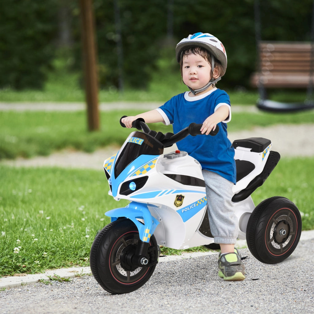 Giocattolo Cavalcabile a 3 Ruote per Bambini 18-36 Mesi ¨C Minimal ¨C Azzurro