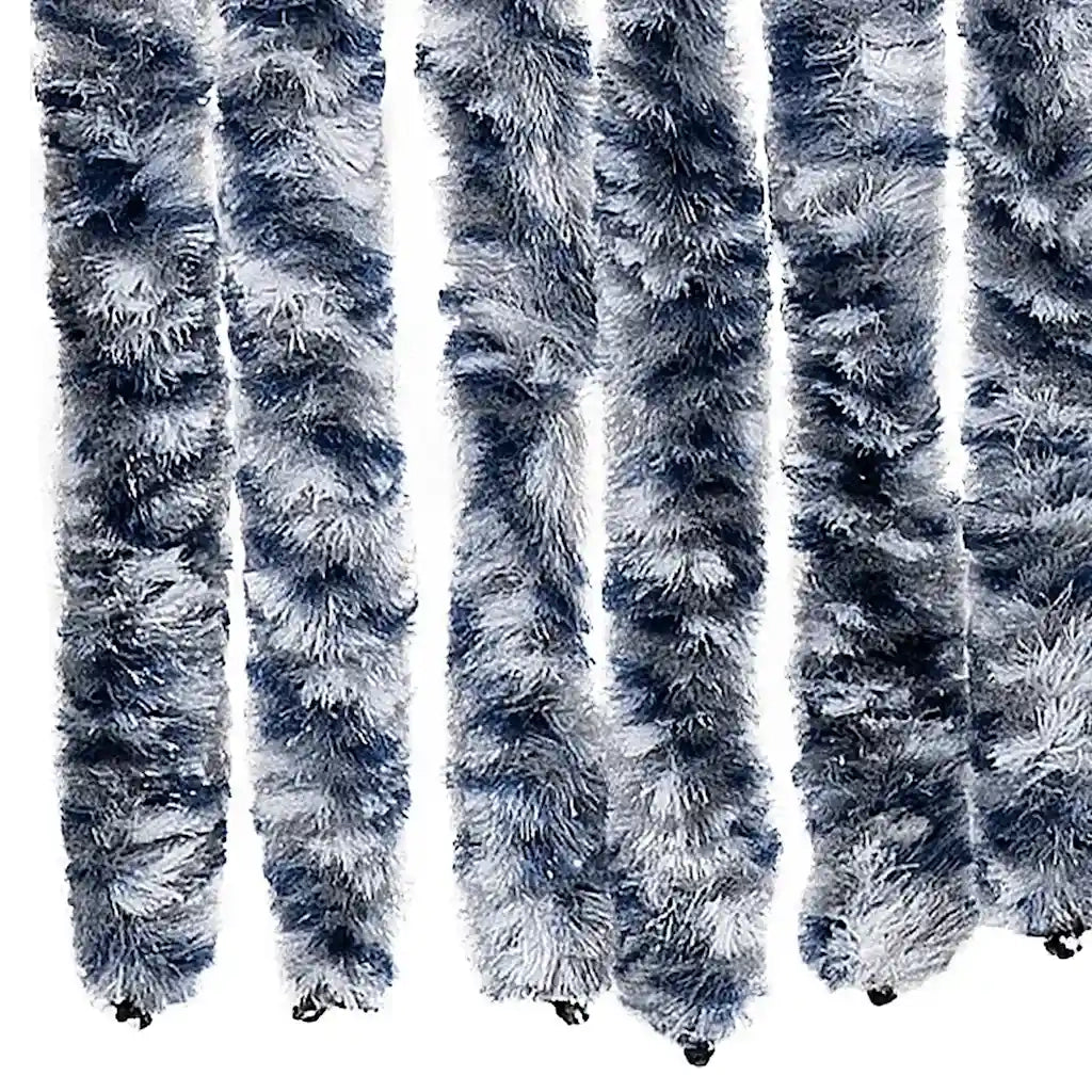 Zanzariera Blu e Bianco 56x200 cm Ciniglia 315126