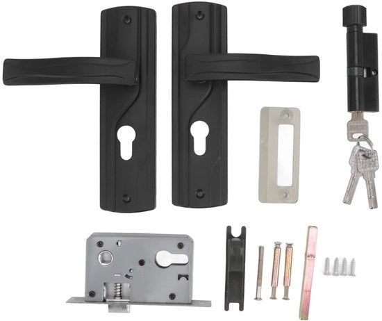 Cilindro di Acciaio Premium a Manganese - Set di Chiave per Doccia - Chiave per Doccia Universale - Chiave per Doccia Camera da Letto - Chiave per Doccia Bagno - Inclusa 3 Chiavi