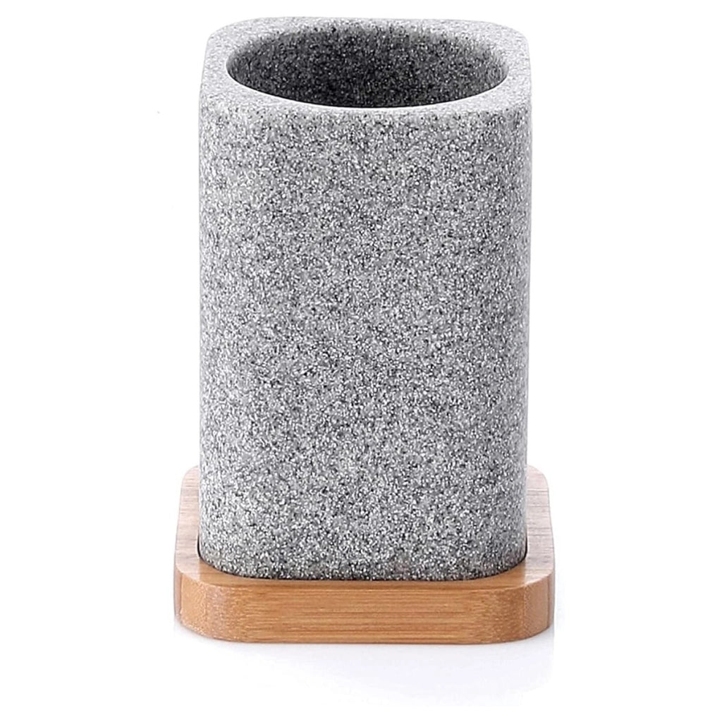 Porta spazzolini Nora grigio
