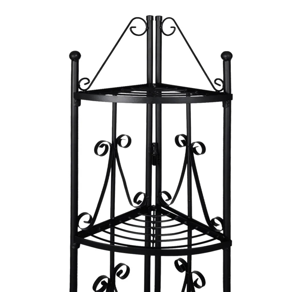 Porta piante | Sostegno per piante ad Angolo Nero