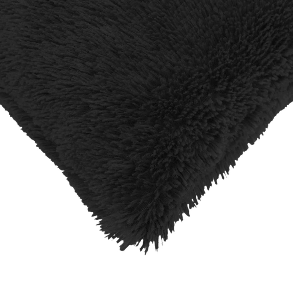 Federa 6 pcs HEERLEN Nero 65 x 65 cm Fleece PV 913078