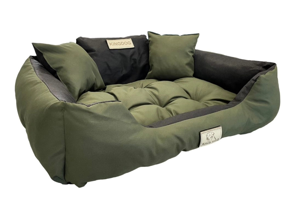 AIO FACTORY 100x75 cm KINGDOG Cuccia per cani impermeabile personalizzabile Verde