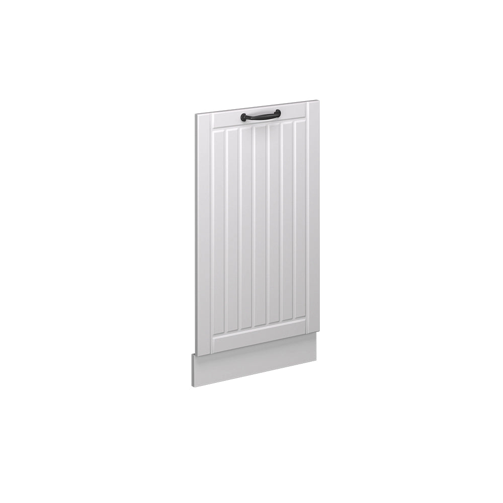 Vicco Pannello frontale della lavastoviglie Bianco casa di campagna 45 cm senza piano di lavoro