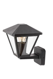 Applique esterna classica Paravento nera E27 IP44 Rabalux