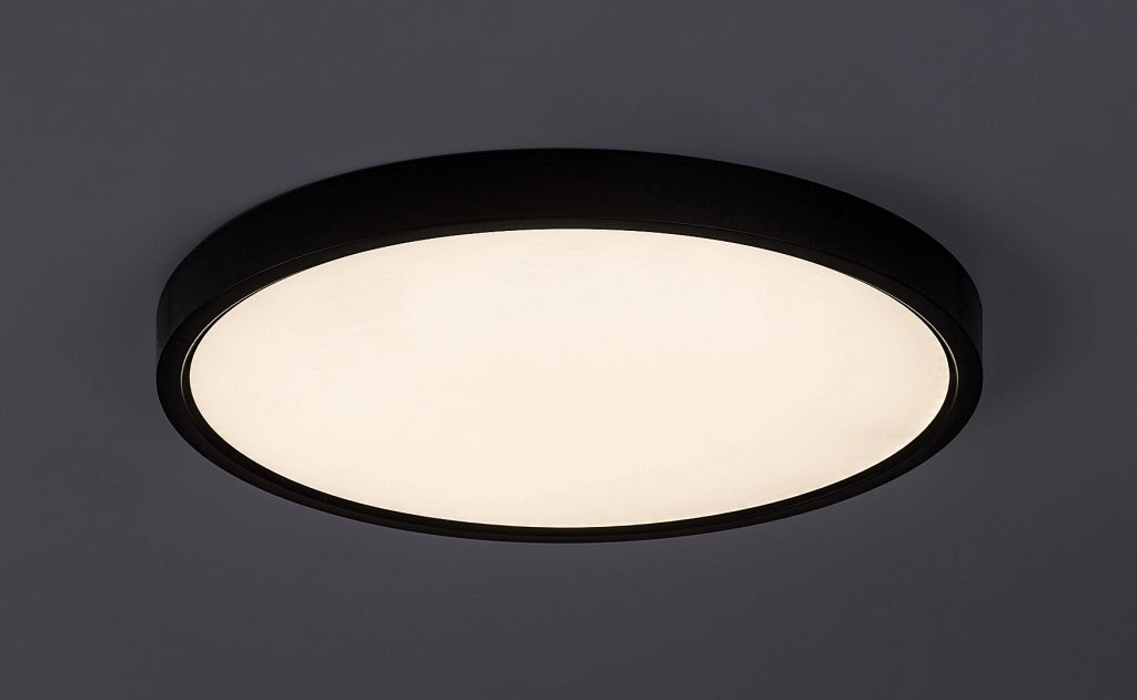 Plafoniera LED moderna tonda Ø30 nero/bianco 24W Rabalux