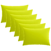 Federa 6 pcs HEERLEN Verde brillante. 50 x 70 cm Poliestere 911388