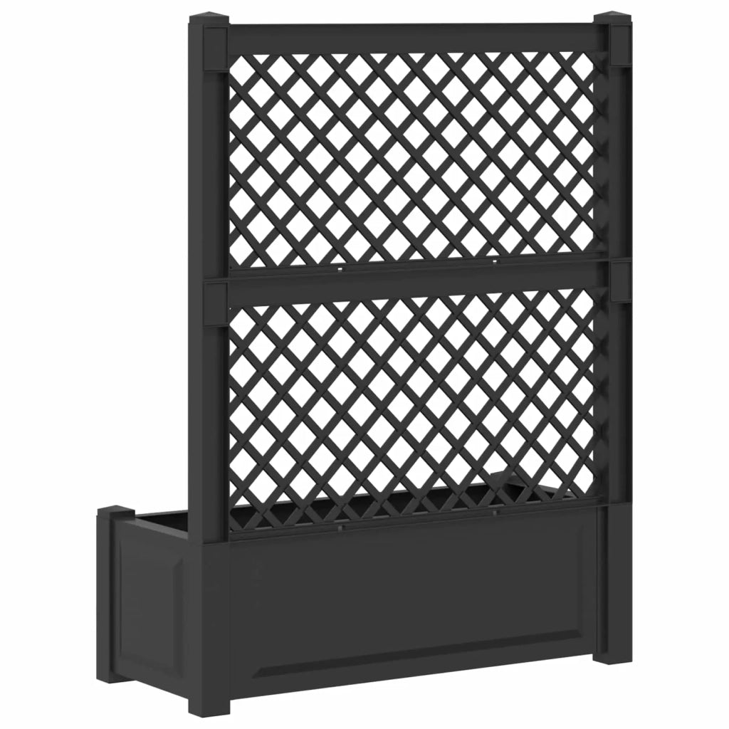 Vaso Grande con Direzione Antracite 99,5 x 43 x 133,5 cm PP CFW9091405