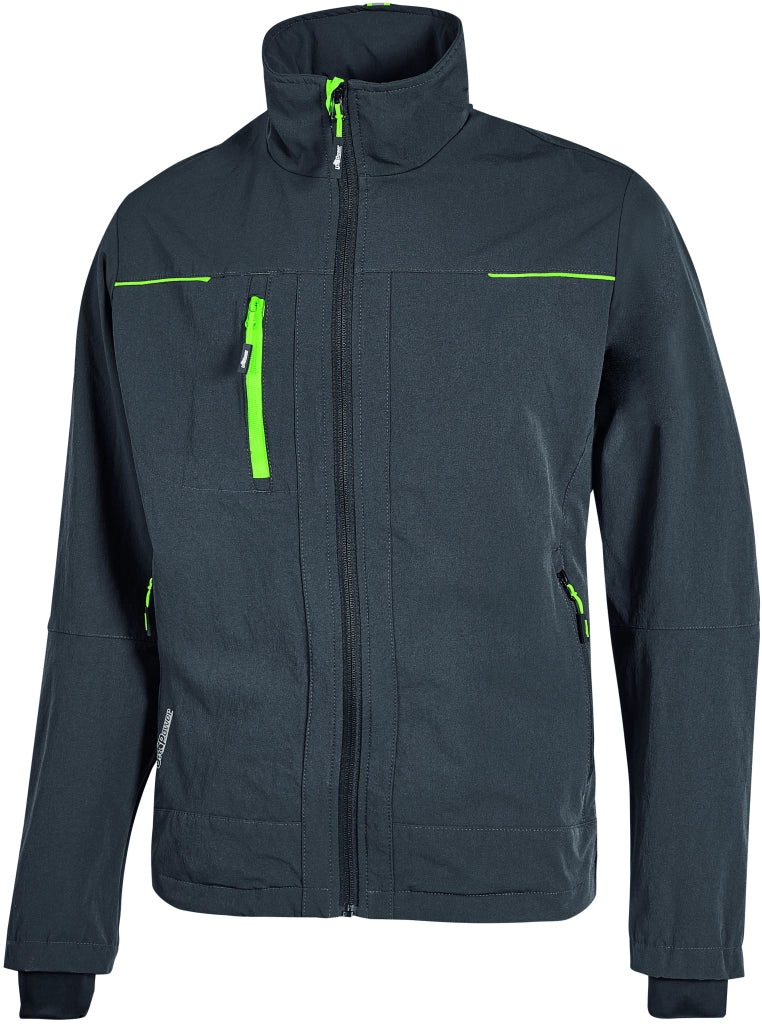 U-Power GIACCA PLUTON Col. Grigio/Verde Mis. L