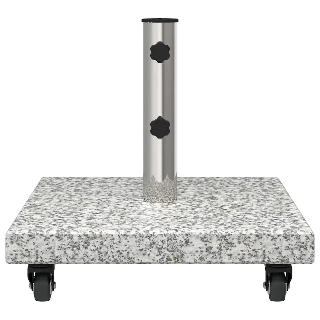 Base per ombrellone-Supporto per ombrellone 30kg Grigio Granito Quadrato