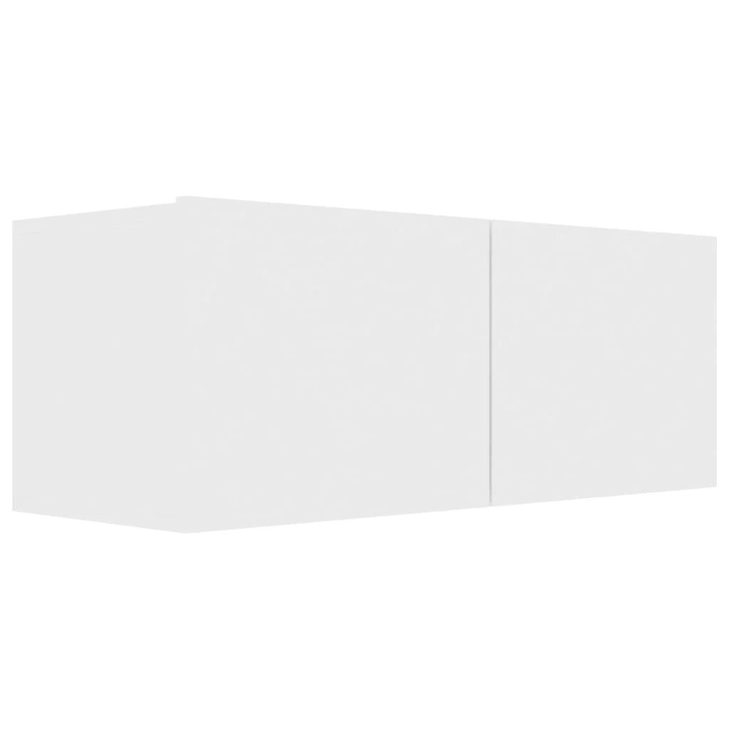 Set di mobili da 8 pezzi tra cui armadio credenza mobile TV televisore per soggiorno camera da letto salotto legno ingegnerizzato bianco 02_0025238
