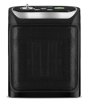 Rowenta SO9266 Mini Excel Eco Safe Termoventilatore Ceramico 2000W 2 Livelli Risparmio Energetico 50 dB per ambienti fino a 35 m² colore Nero