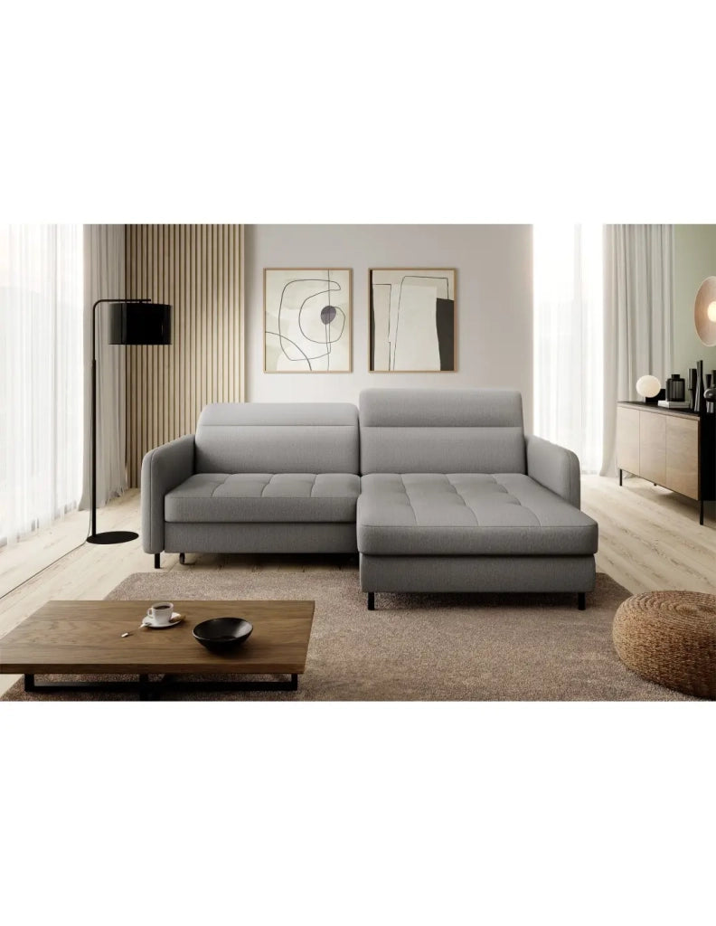 Divano ad angolo collezione GOUMSI colore Grigio