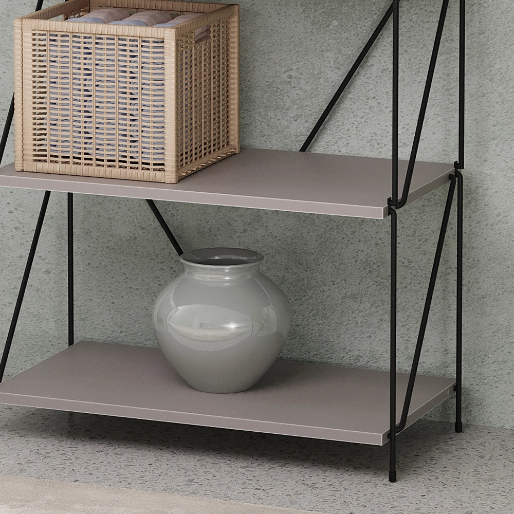 Vicco Scaffale Grigio/nero 60 x 166.5 cm