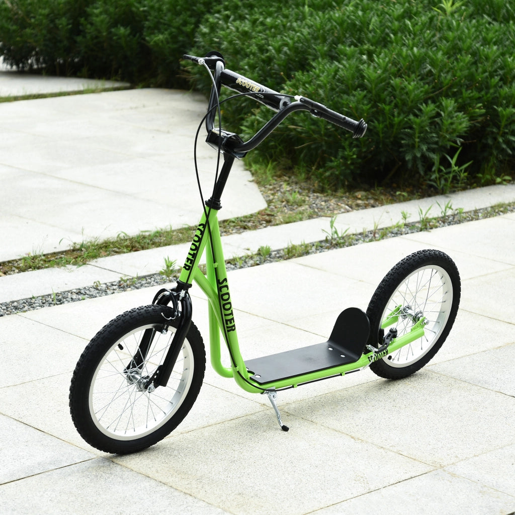 Monopattino per Bambini ¨C zephmum ¨C Verde, Metallico, 16'
