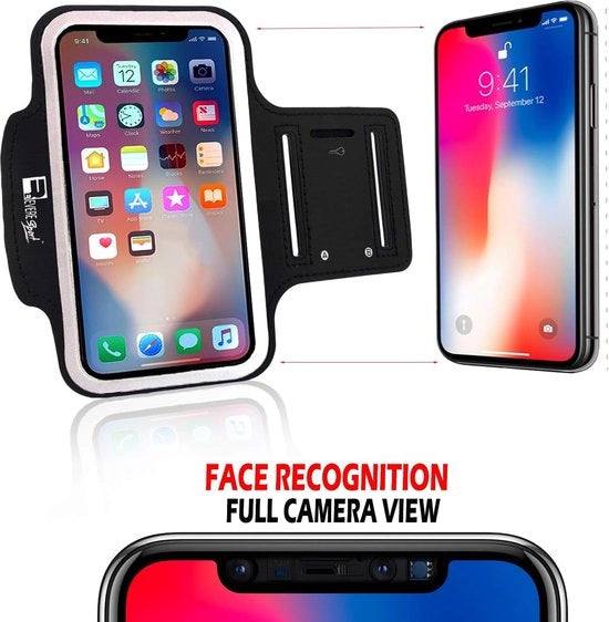 Bracciale sportivo - supporto per smartphone - per camminare in bicicletta