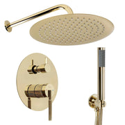 Set Doccia Da Incasso Rea Argon Gold + Box