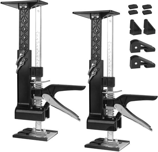 Manicotto multifunzionale per uso manuale - Sostituto di braccio per lavoro - Carrello di sollevamento - Viti per lavorazione del legno - Sostegno per carichi fino a 220 kg - 38 cm - Manicotto per sollevamento