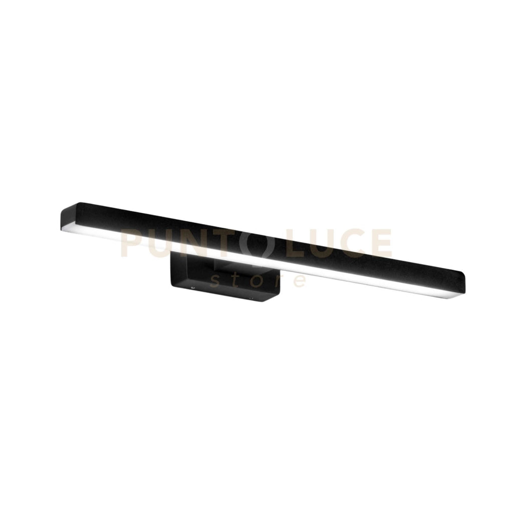 APPLIQUE DA SPECCHIO  LED LANCER NERA IN METALLO 4000K 1110LM 10W 400MM