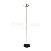Lampada da terra a LED Space, metallo nero