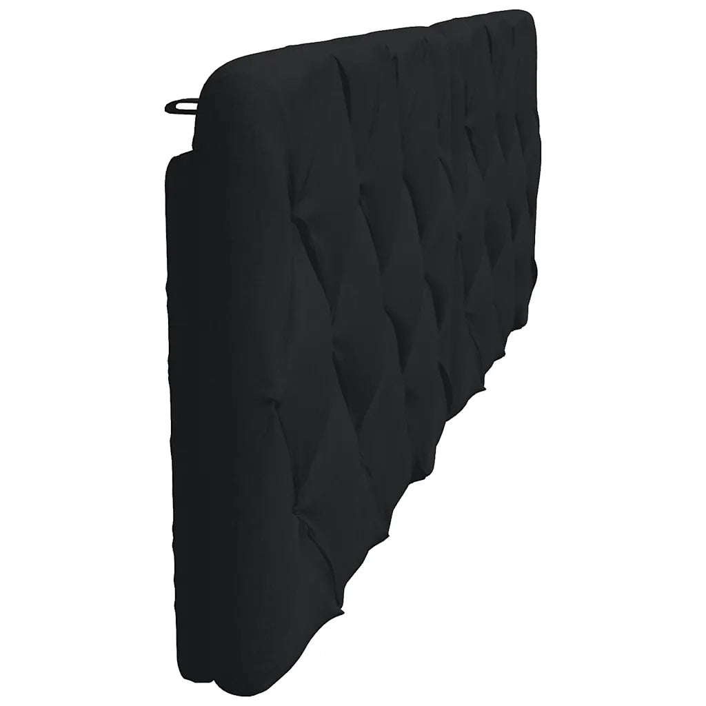 Cuscino Testiera Nero 180 cm in Tessuto 4019235