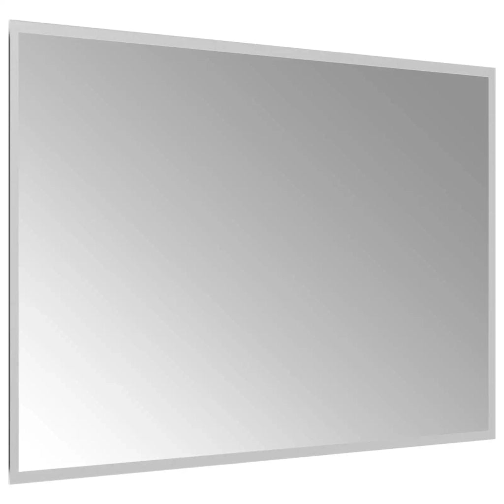 Specchio da bagno LED Trasparente 90 x 60 cm vetro temperato 42045821