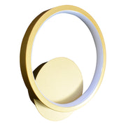 Applique moderna anello Ø20 LED 7W 4000K oro Milagro