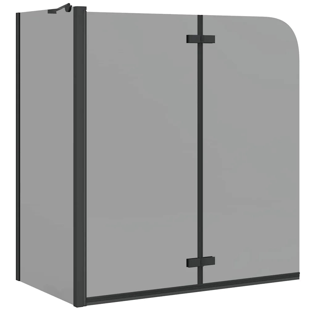 Involucro Doccia Nero 120 x 68 x 130 cm Vetro ESG e Alluminio CFW4059131