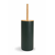 Porta Scopino Verde in Bambù Accessori Bagno Annika