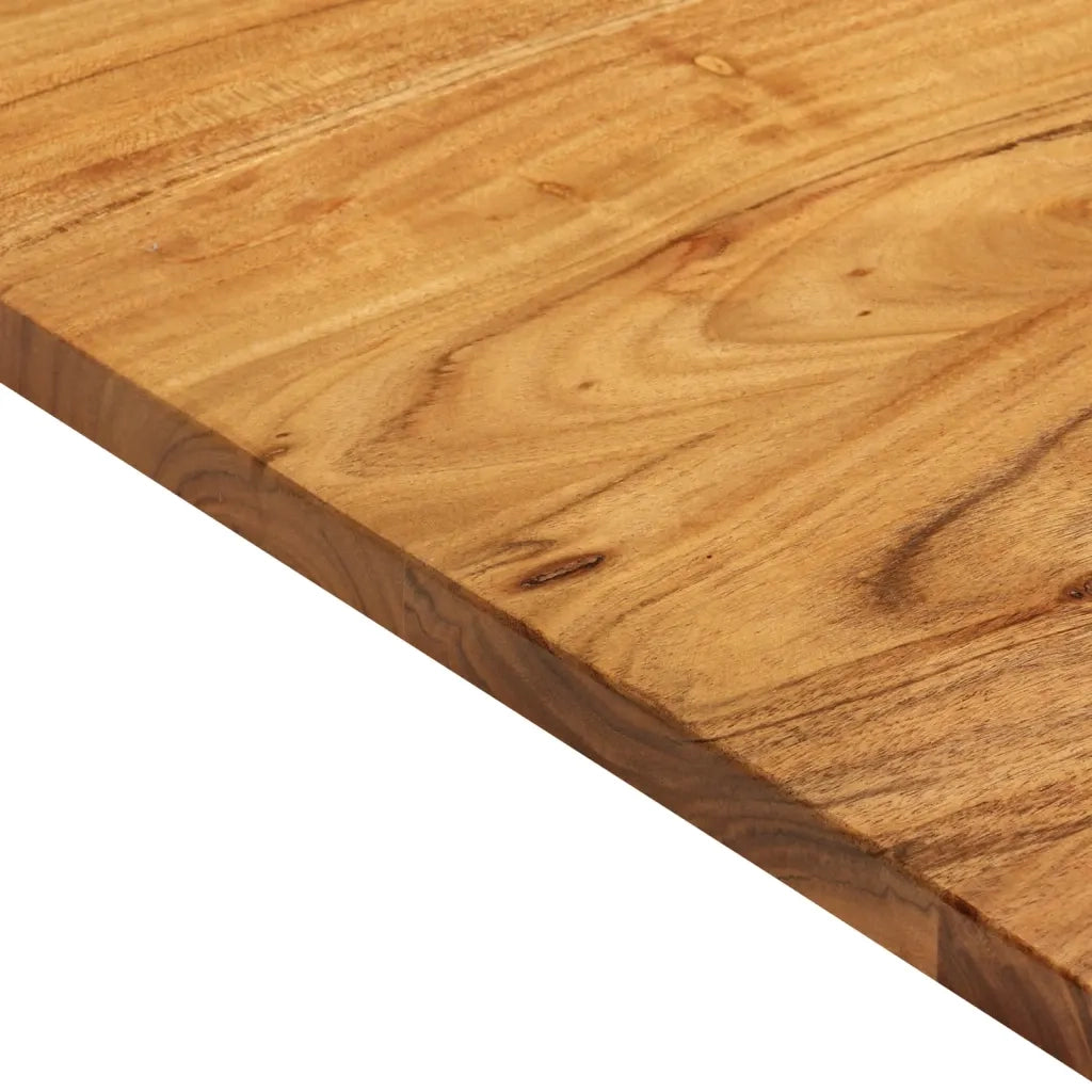 Piano per Vanit¨¤ Bagno in Massello di Acacia 140x52x2,5 cm CFW7429021