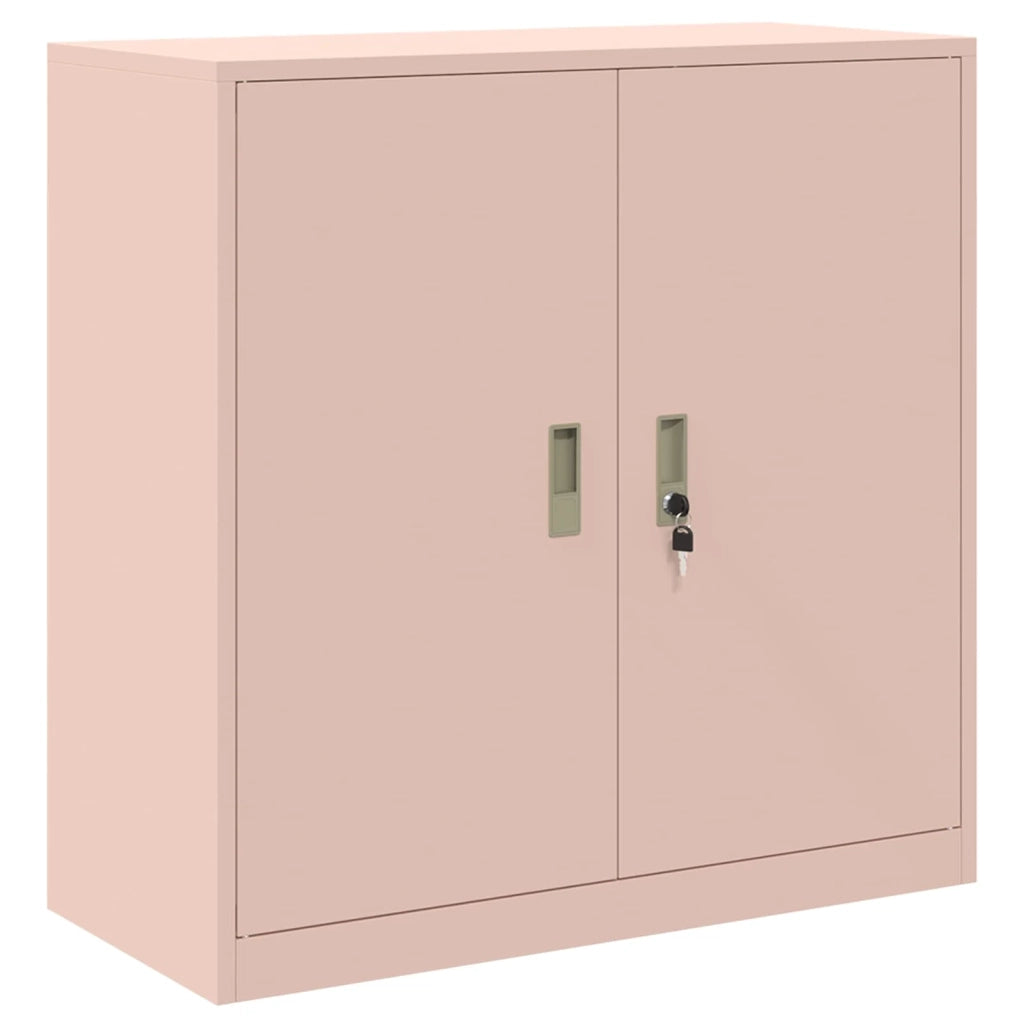 Armadio Rosa 90 x 40 x 90 cm Acciaio