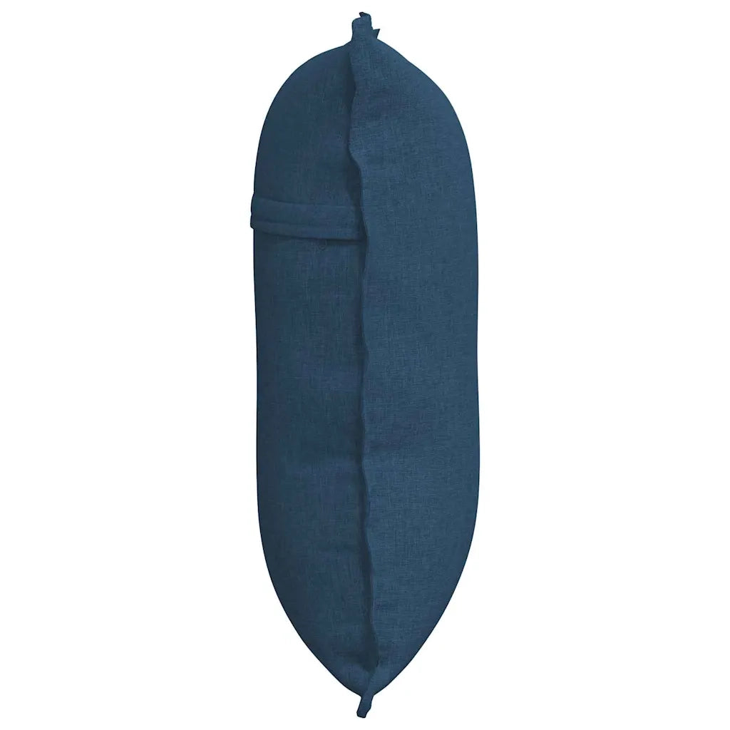 Cuscino per Schiena Blu 60 x 19 x 50 cm Tessuto 42014666