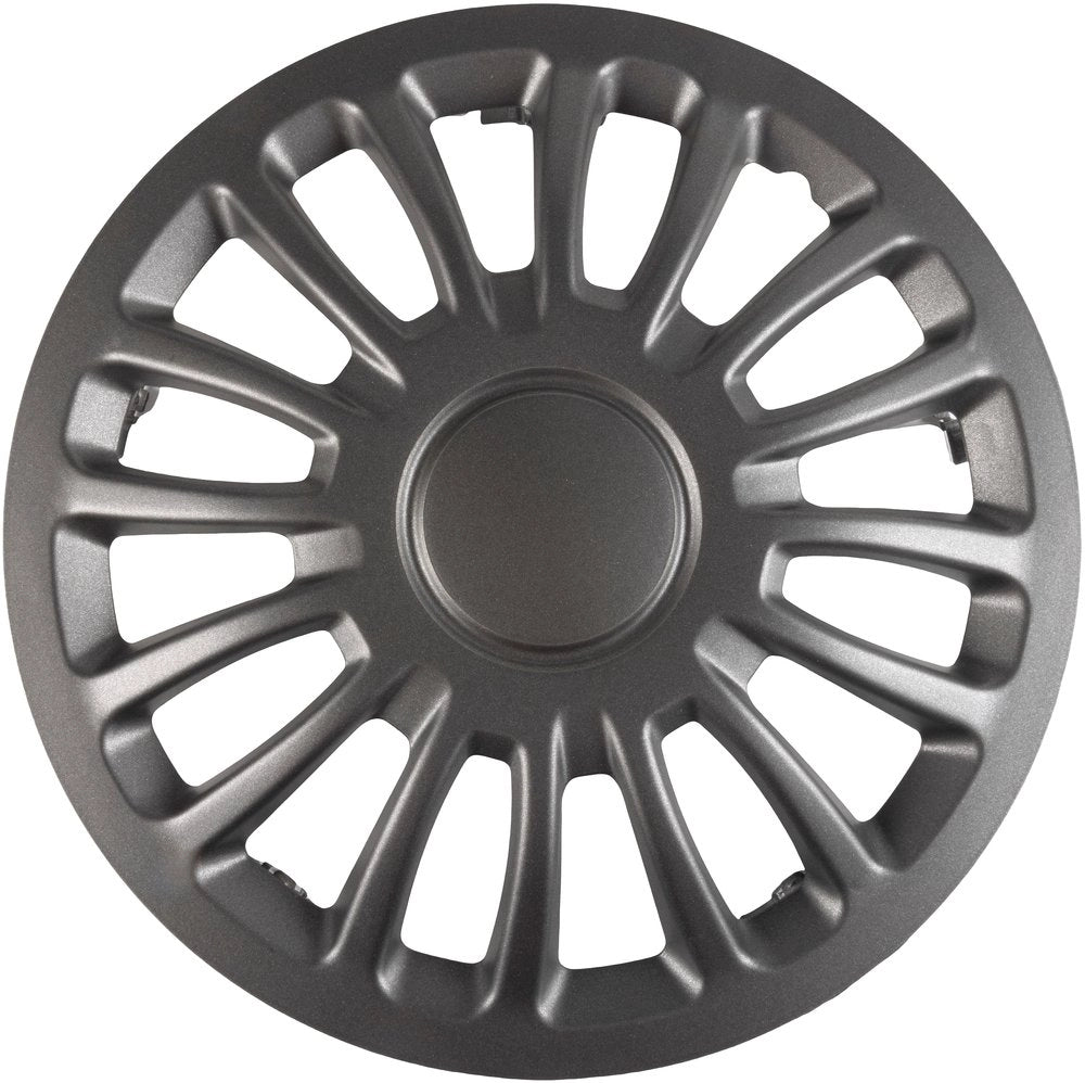 Borchie Set copricerchi auto antracite monza 13'' 4 pezzi in ABS