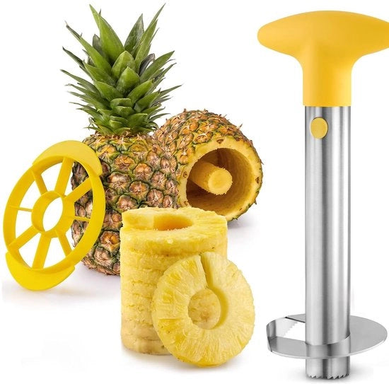 Kit di Trapano e Taglieri per Ananas da 2 pezzi
