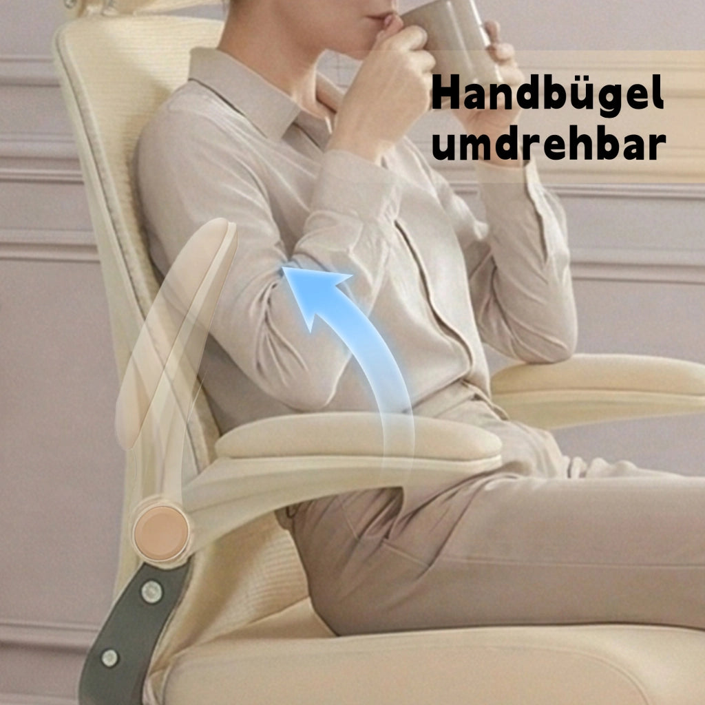 Sedia da Ufficio Ergonomica ¨C Minimal ¨C Cremisi