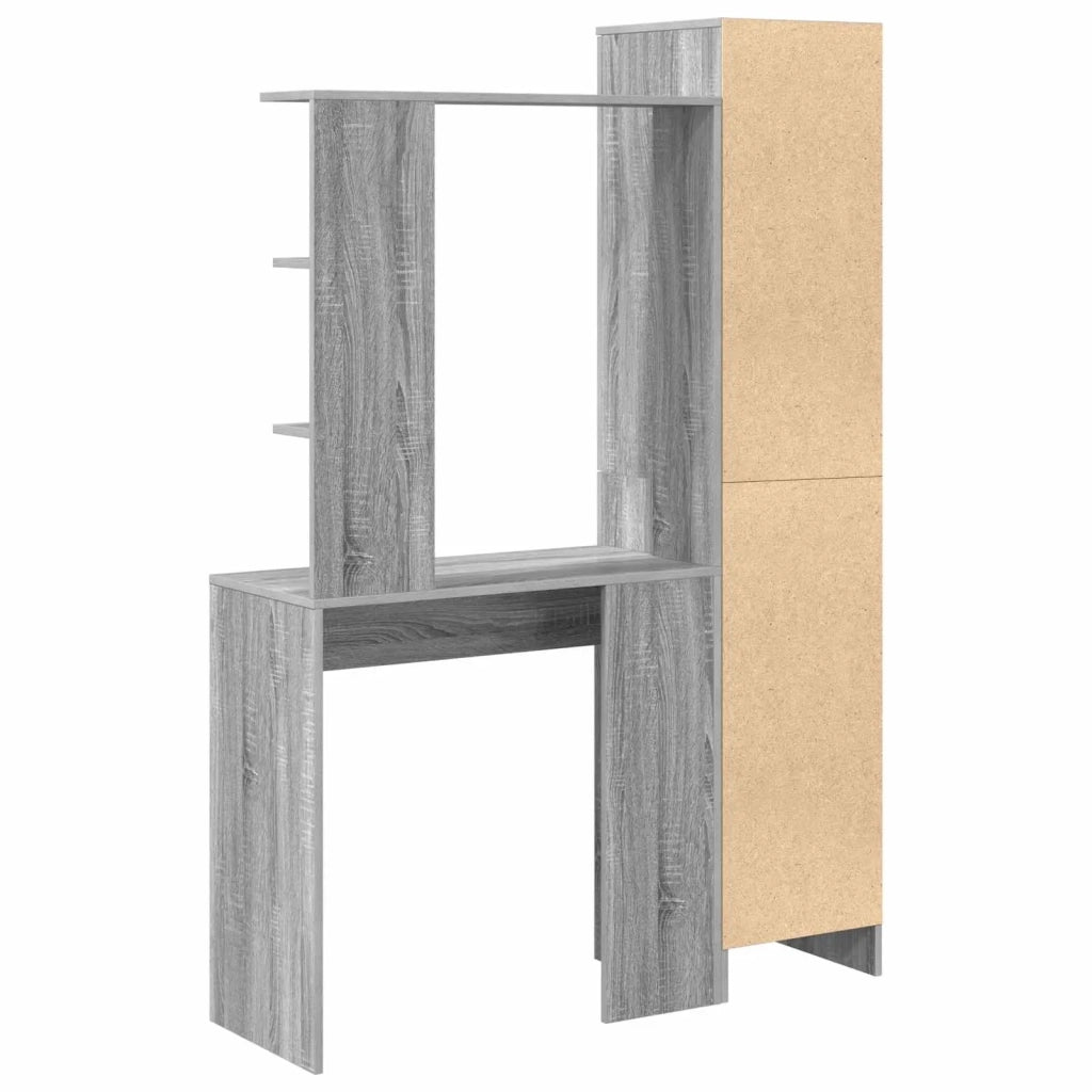 Scrivania 2 pcs Grigio Sonoma 3337286