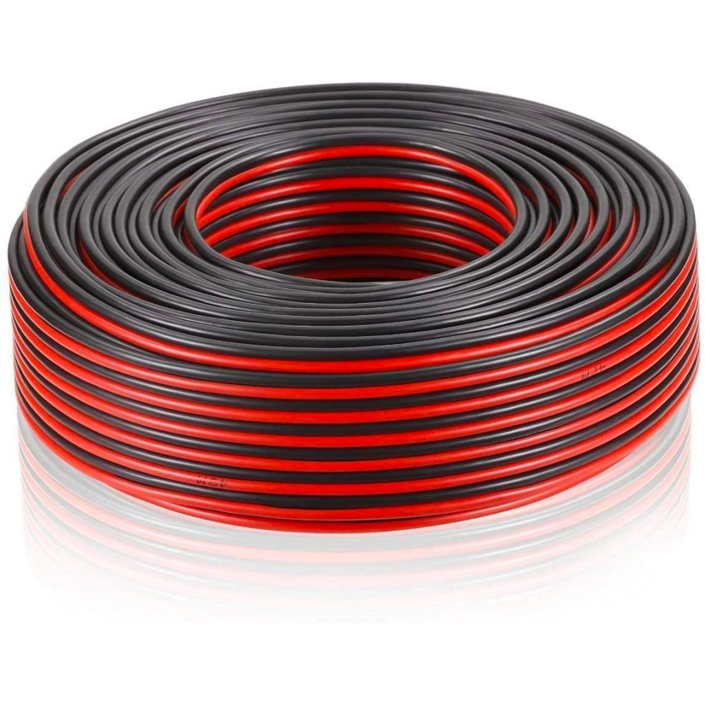 Cavo 2x0,75 10m rosso/nero 03VH-H2