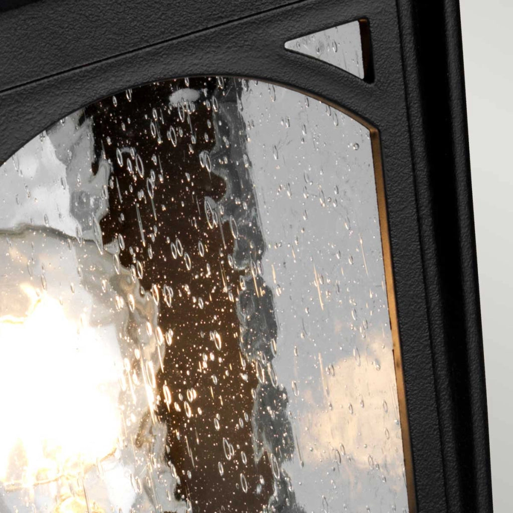 Lampada da esterno a piedistallo nera E27 60W Bedford Quoizel